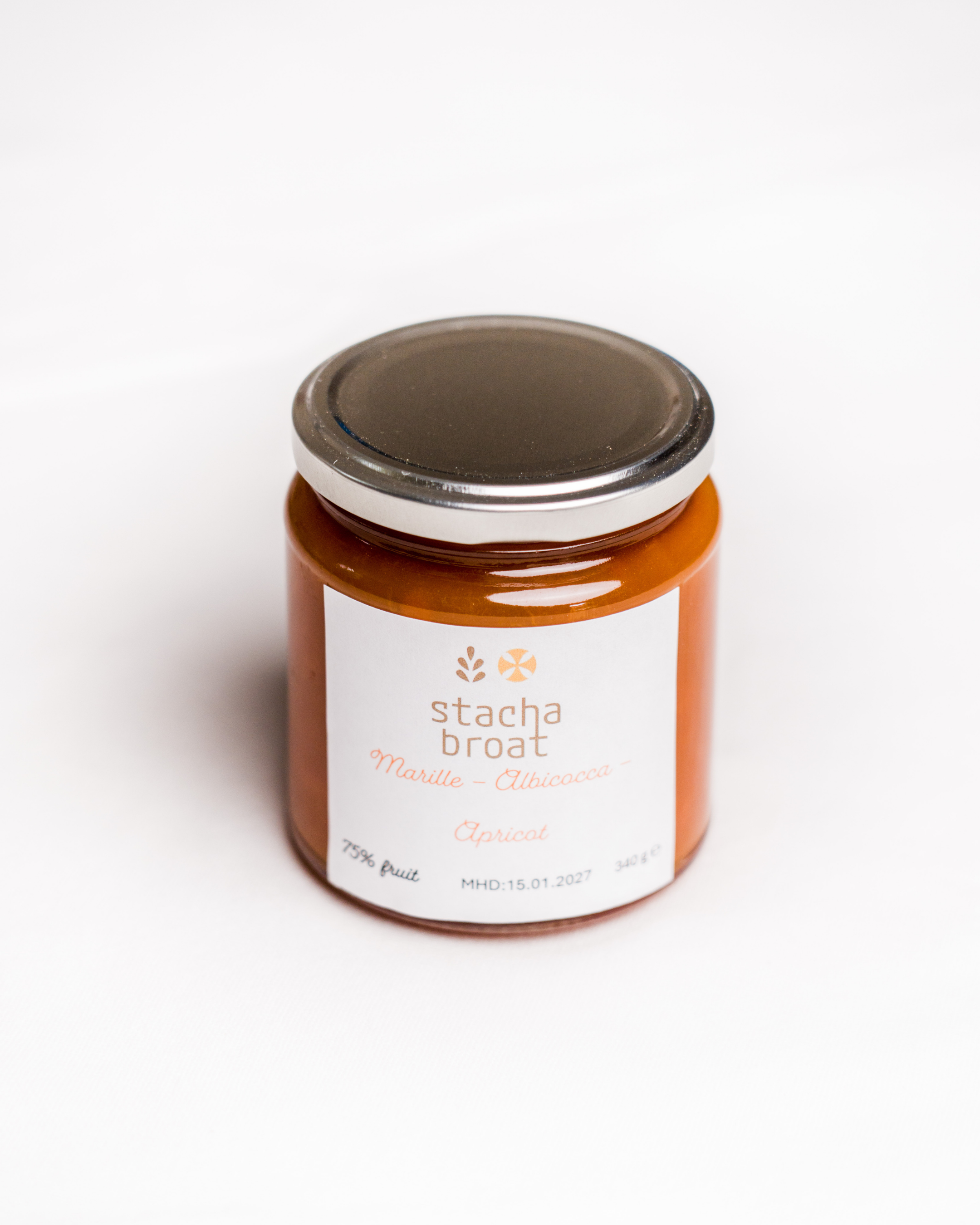 Marillen-Marmelade – 75% Frucht, 340g