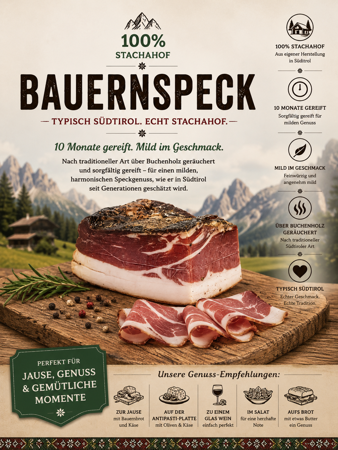 Bauernspeck 500g