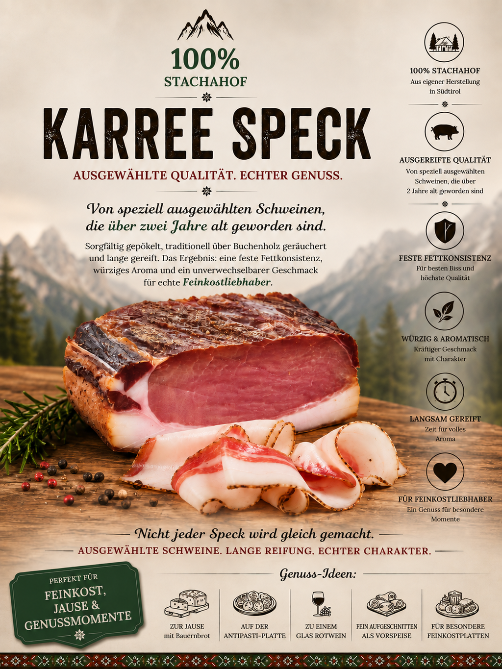 Speck di Carré 500 g