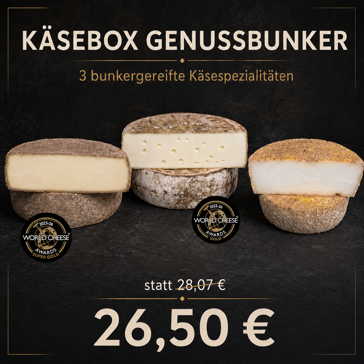 Box di formaggi Genussbunker