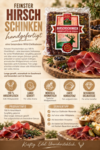 Hirschschinken 290 g