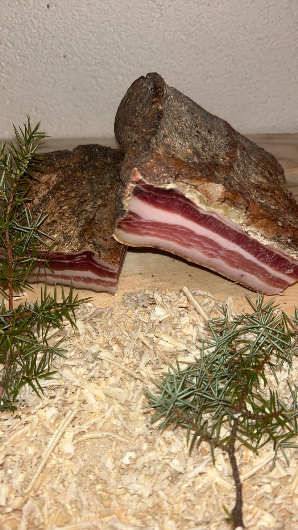 Mezzo lato di pancetta, 2 kg