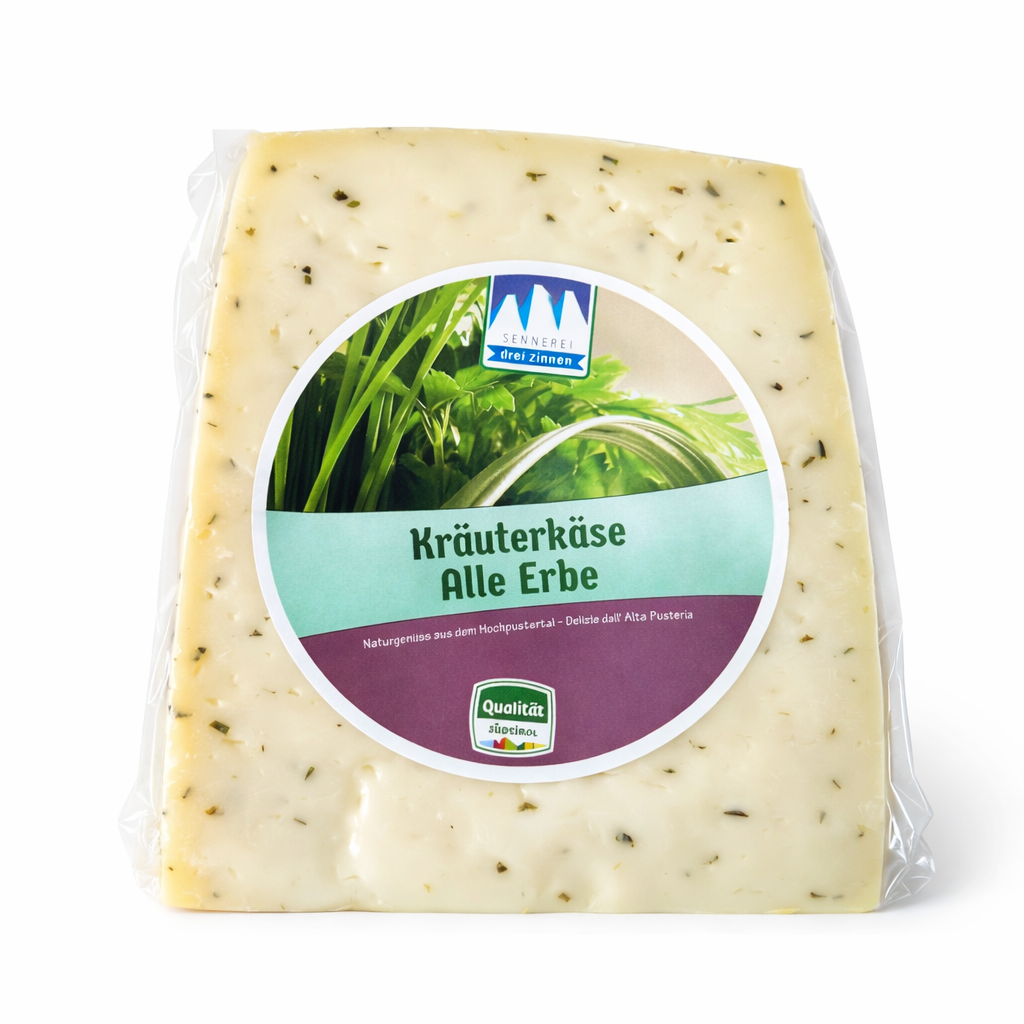 Kräuterkäse aus Heumilch  – laktosefrei (ca. 300 g)